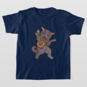 Banjo Palling Cat T-shirt (Laagn)