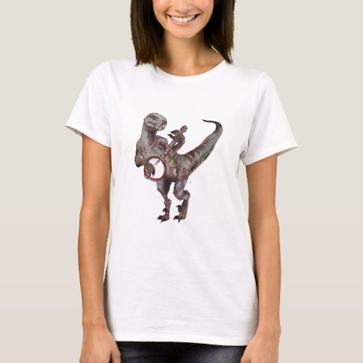 Banjo Palling Velociraptor T-shirt (Voorkant)