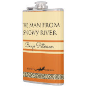 Banjo Paterson Retro Stijl Heupfles (Links)