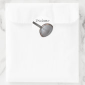 Banjo Picker Ronde Sticker (Tas)