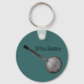 Banjo Picker Sleutelhanger (Voorkant)