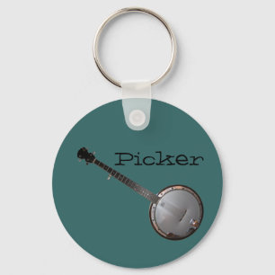 Banjo Picker Sleutelhanger