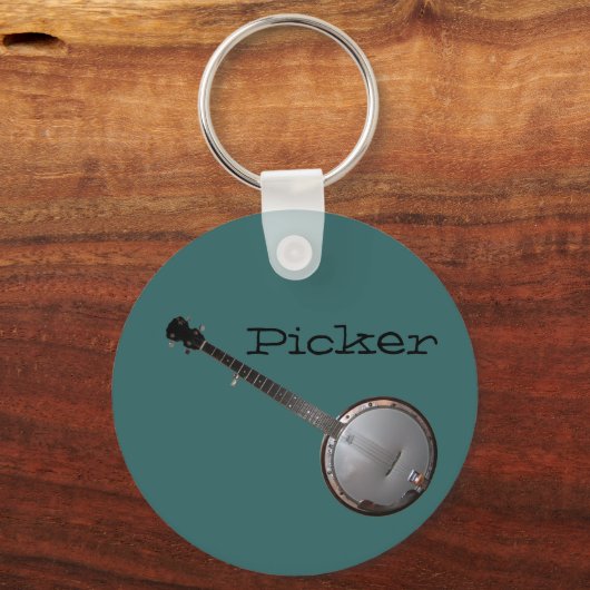 Banjo Picker Sleutelhanger (Voorkant)