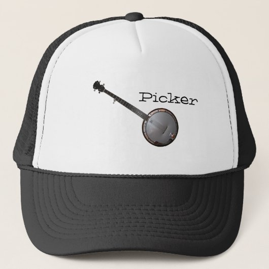 Banjo Picker Trucker Pet (Voorkant)