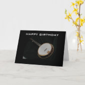 BANJO PICKER'S BIRTHDAY GREETING KAART (Gele Bloem)