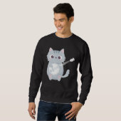 Banjo Player Cat Banjo  Banjoist Banjo  1 Trui (Voorkant volledig)