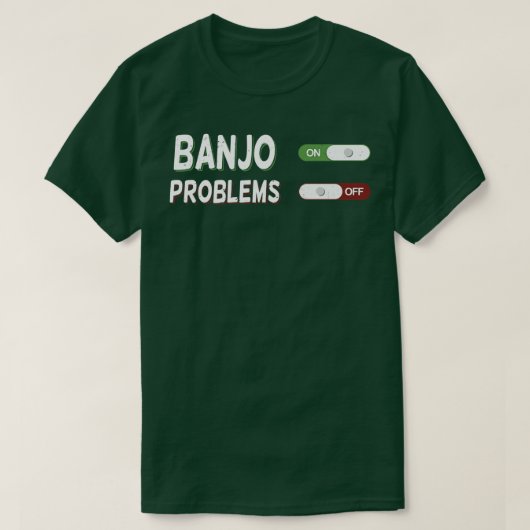 Banjo Player Enthusiast Gift T-shirt (Design voorkant)