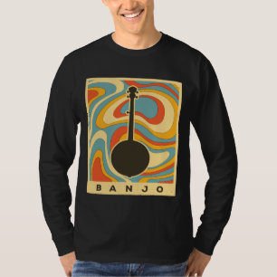  banjo Player Music Retro 1 T-shirt
