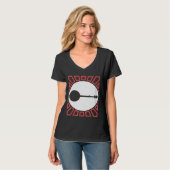 banjo Player Music Retro 4 T-shirt (Voorkant volledig)
