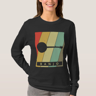 banjo Player Music Retro 5 T-shirt