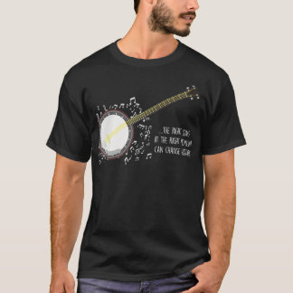Banjo Player Muzieknoten Bluegrass Stringband T-shirt