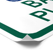 Banjo Players Parking Poster (Hoek)