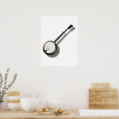 BANJO-POSTER POSTER (Keuken)