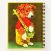 Banjo puppy notitieboek (Achterkant)