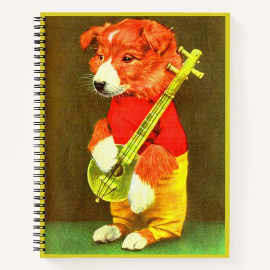Banjo puppy notitieboek (Voorkant)