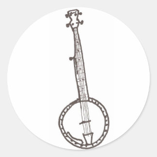 BANJO RONDE STICKER