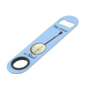 Banjo Speed Bottle Opener Flessenopener (Voorkant Gekanteld)