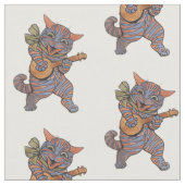 Banjo-speelkat Stof (Close Up)