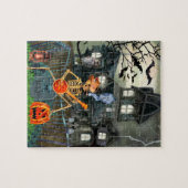 BANJO SPELENDE BOTTEN LEGPUZZEL (Horizontaal)