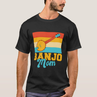 Banjo Speler Banjo Moeder T-shirt