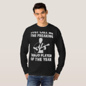 Banjo Speler van het Jaar T-shirt | hilarisch (Voorkant volledig)