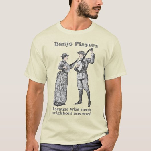 Banjo Spelers T-shirt (Voorkant)