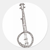 Banjo Sticker (Voorkant)