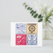 Banjo Strings Briefkaart (Staand voorkant)