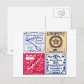 Banjo Strings Briefkaart (Voorkant / Achterkant)