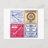 Banjo Strings Briefkaart (Voorkant)