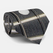 Banjo Strings Fretboard Musicians Necktie Stropdas (Opgerold)