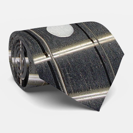 Banjo Strings Fretboard Musicians Necktie Stropdas (Opgerold)