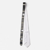 Banjo Strings Fretboard Musicians Necktie Stropdas (Achterkant)