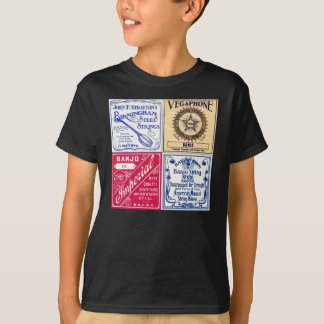 Banjo Strings Kind's donkerhoes T-Shirt