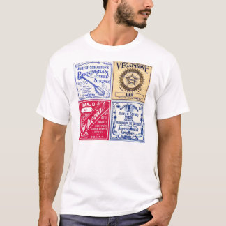 Banjo Strings Mannen lichtbaken T-Shirt