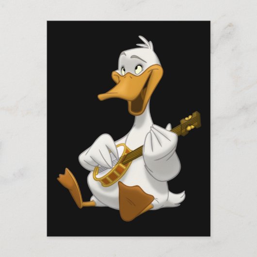 Banjo-Strummin' Duck Briefkaart (Voorkant)