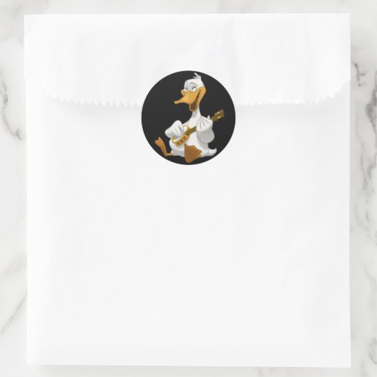 Banjo-Strummin' Duck Stickers (Tas)