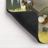 Banjo-Strummin’ Gator Mousepad Muismat (Hoek)