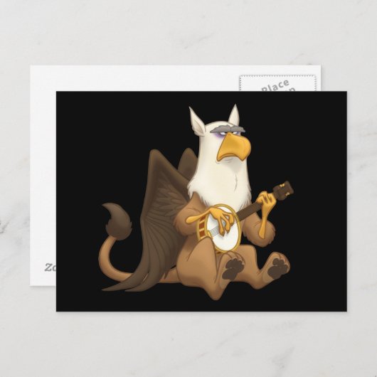 Banjo Strummin' Griffin Briefkaarten (Voorkant / Achterkant)
