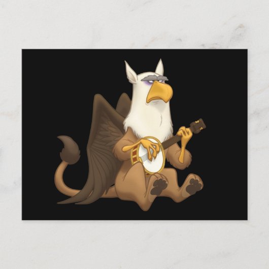 Banjo Strummin' Griffin Briefkaarten (Voorkant)
