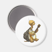 Banjo-Strummin’ schildpad magneet (Voorkant / Achterkant)