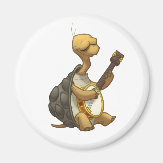 Banjo-Strummin’ schildpad magneet (Voorkant)