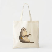 Banjo Strummin' Seal Bag Tote Bag (Voorkant)