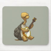 Banjo-Strummin’ Tortoise Mousepad Muismat (Voorkant)