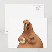 Banjo-Strummin' Walrus Briefkaarten (Voorkant / Achterkant)