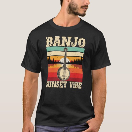 Banjo Sunset Vibe T-shirt (Voorkant)