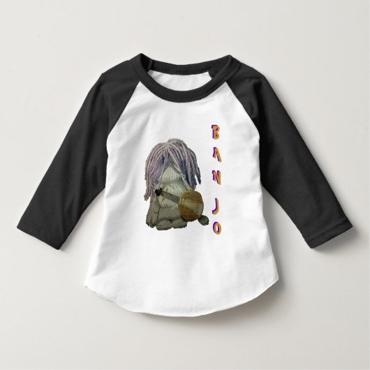 Banjo Toddler Raglan T-shirt (Voorkant)