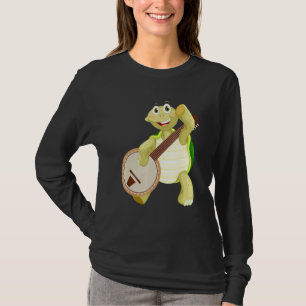 Banjo Turtle Plays Banjo T-shirt