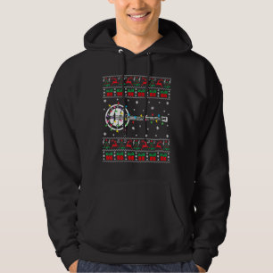 Banjo Ugly KerstSweater Banjo Kerstlight Hoodie