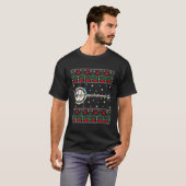 Banjo Ugly KerstSweater Banjo Kerstlight T-shirt (Voorkant volledig)